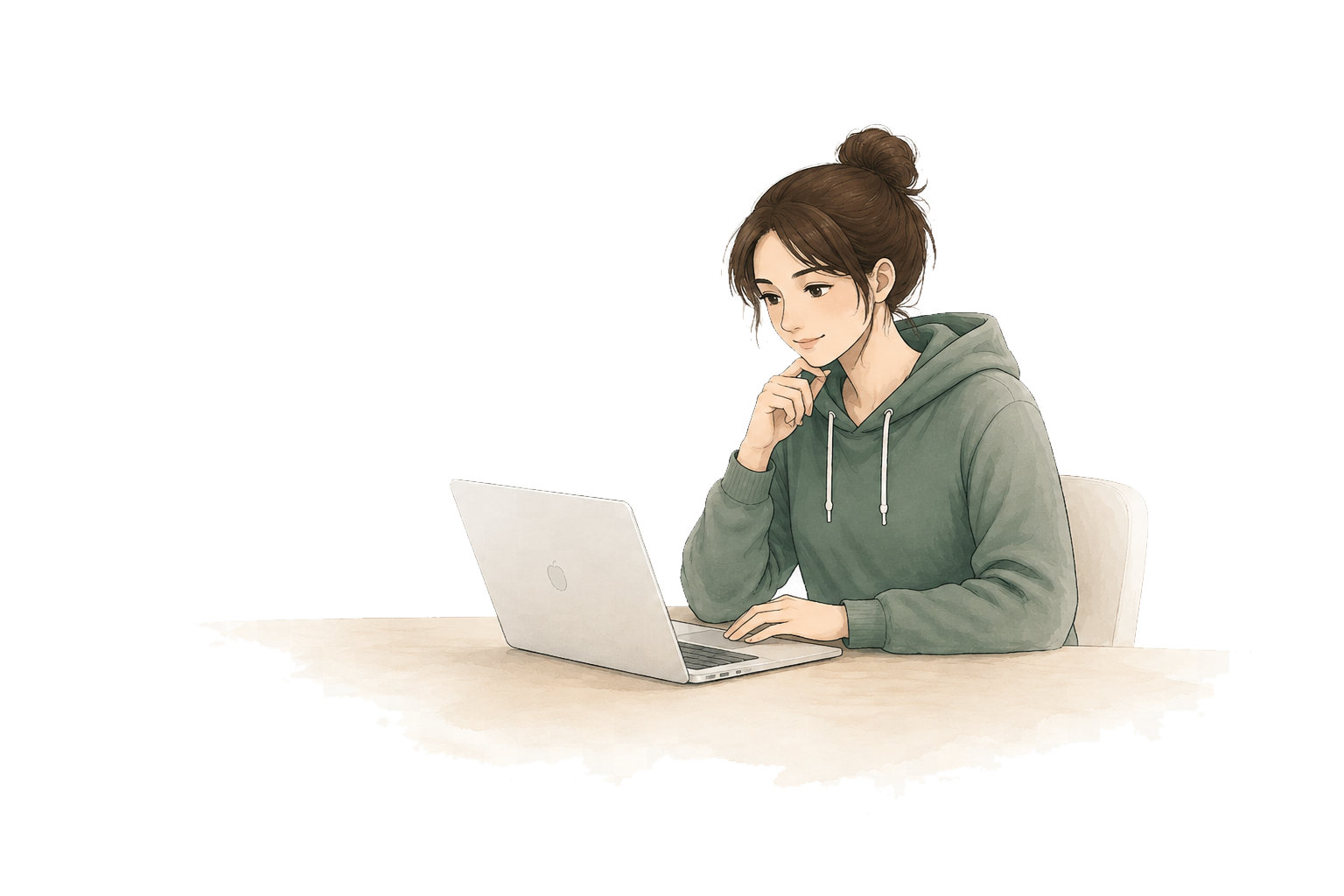 Student planning university applications